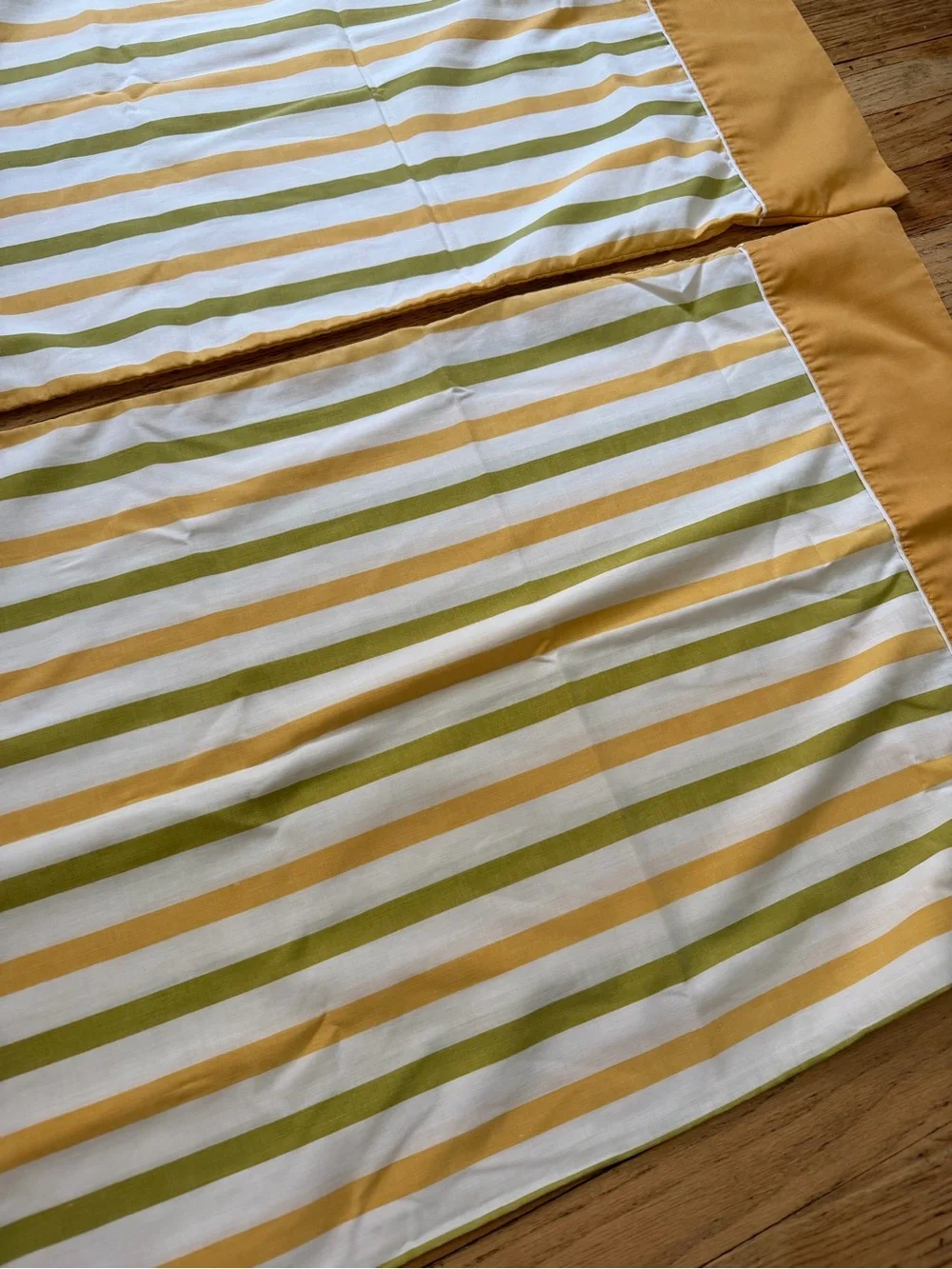 Vintage Striped Pillowcases